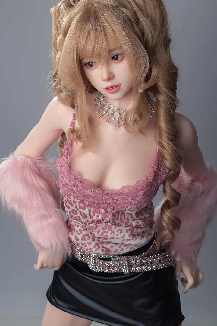 148cm (4ft10) B罩杯 頂級擬真 矽膠 性愛娃娃 Mia, ROS 头部 22b